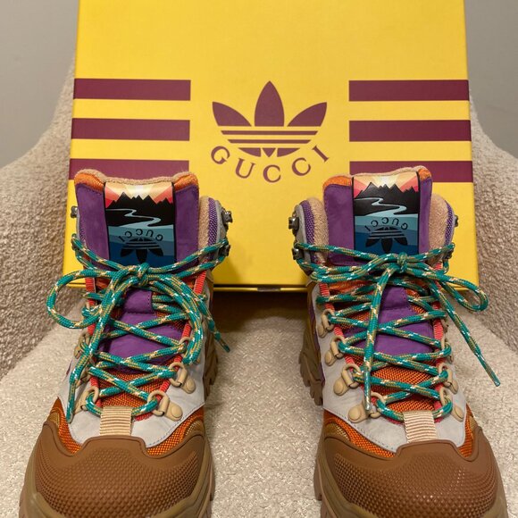 [SOLD] Gucci X Adidas Sneaker Boot - Size 36 (US 5.5) - Picture 2 of 16